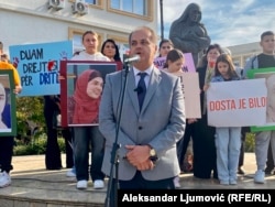 Genci Nimanbegu, President of the Municipality of Ulcinj, Montenegro, November 7, 2024.