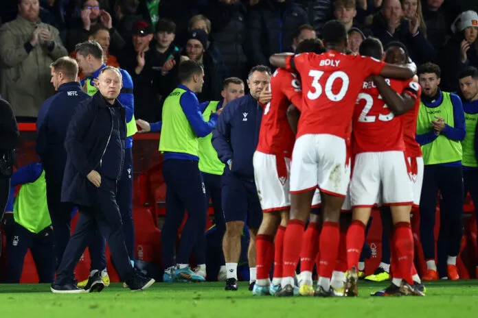 Forest gave up seven goals to Brighton