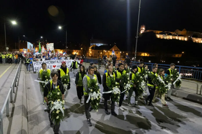 Today, a three-hour blockade of all three bridges in Novi Sad, the Freedom Bridge will...