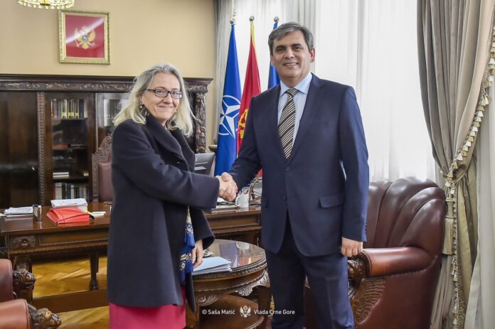 Ibrahimović met with the newly appointed Swiss Ambassador Lugon-Moulin