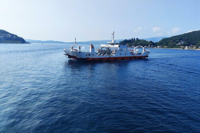 Checking in passengers on ferry will take longer than the ride