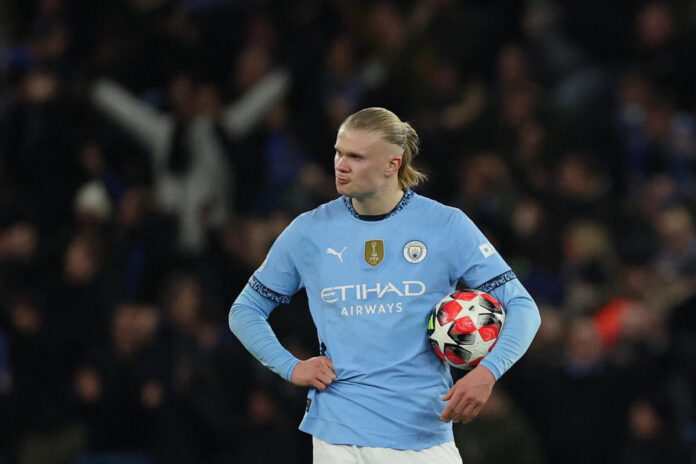 Haaland a question mark for the derby