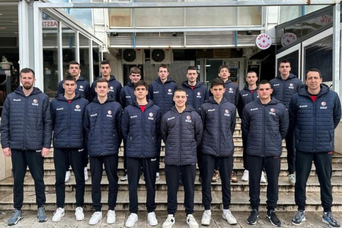 Men's U18 national team at the MEVZA tournament in Zadar