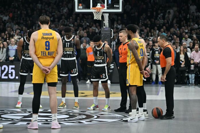 Plush toys on the field and a minute of silence for the Cetinje tragedy: Partizan defeated Maccabi