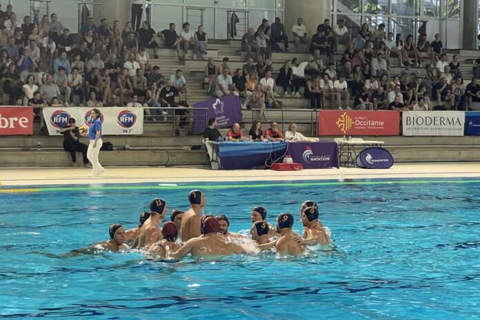 Water polo players better than France in Montpellier