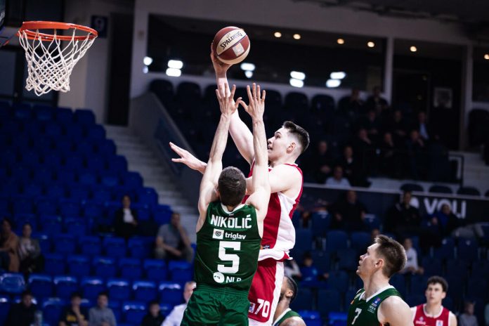 Cedevita Olimpija on plus 23 in Podgorica