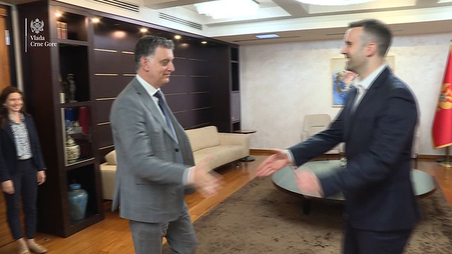 Milojko Spajić - Željko Komnenović, predsjednik opštine Tivat - kadrovi
