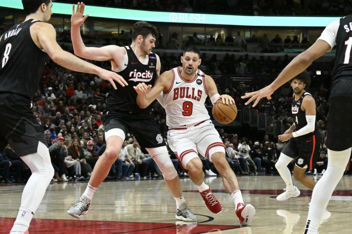 Chicago wins with a double-double from Vučević, another triple-double from Jokić