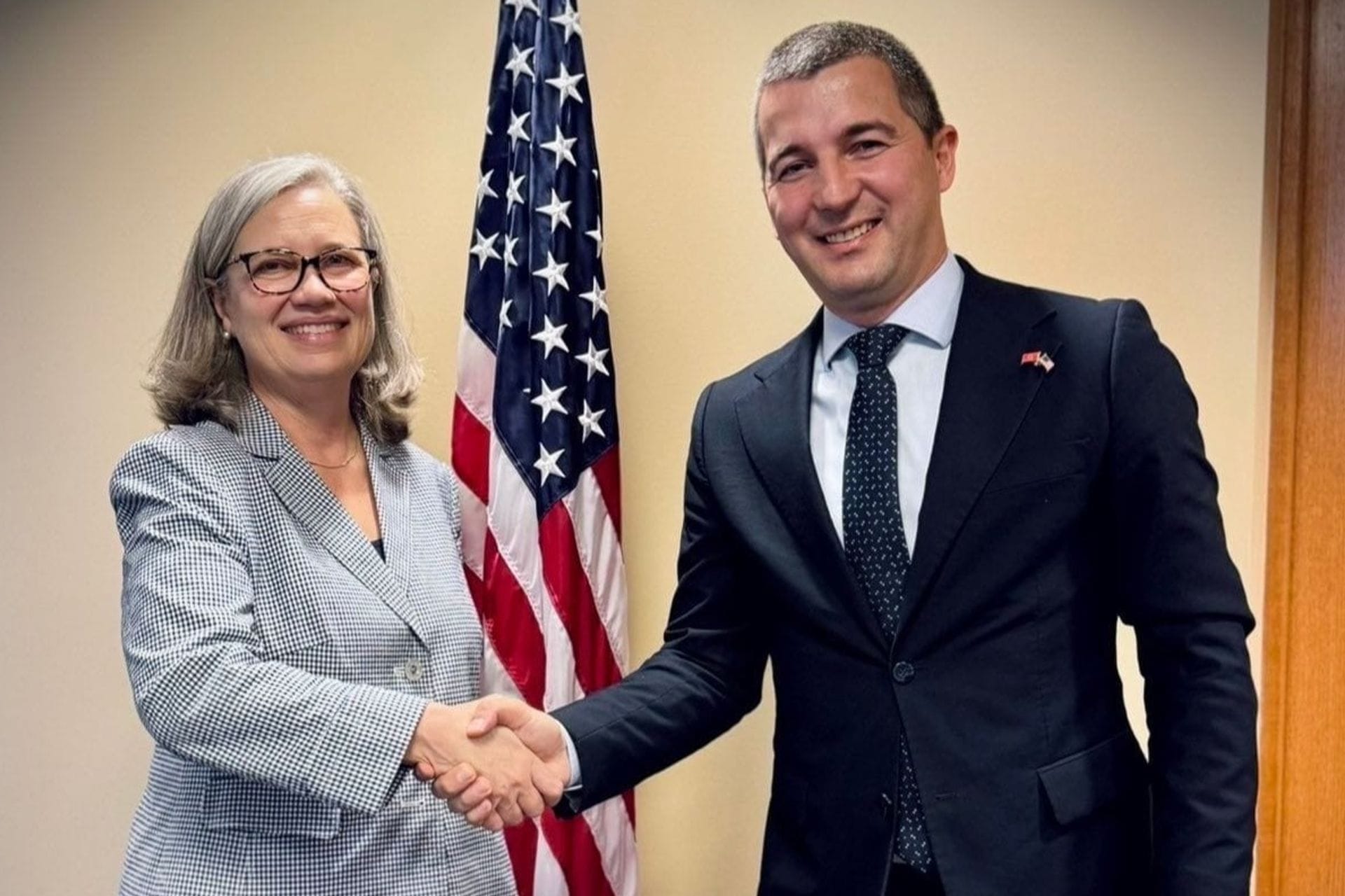 Deputy Prime Minister Aleksa Bečić during his working visit to the State Department