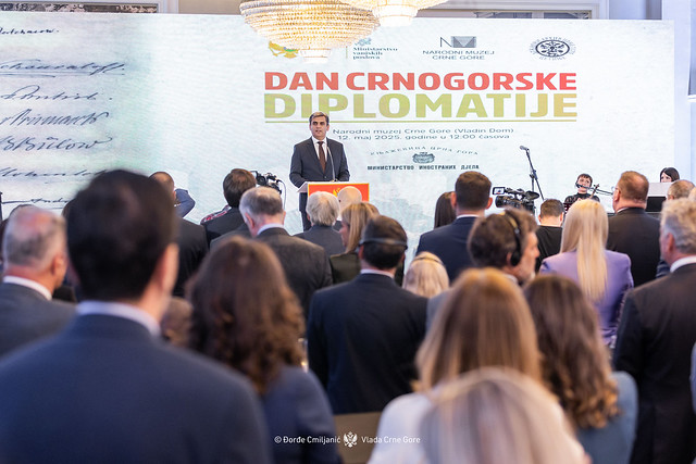 Ervin Ibrahimović - prijem povodom Dana crnogorske diplomatije, Cetinje