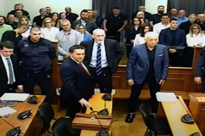 The High Court released a video recording of the reading of the indictment and the guilty plea in the case against Katnić, Čađenović and Lazović.
